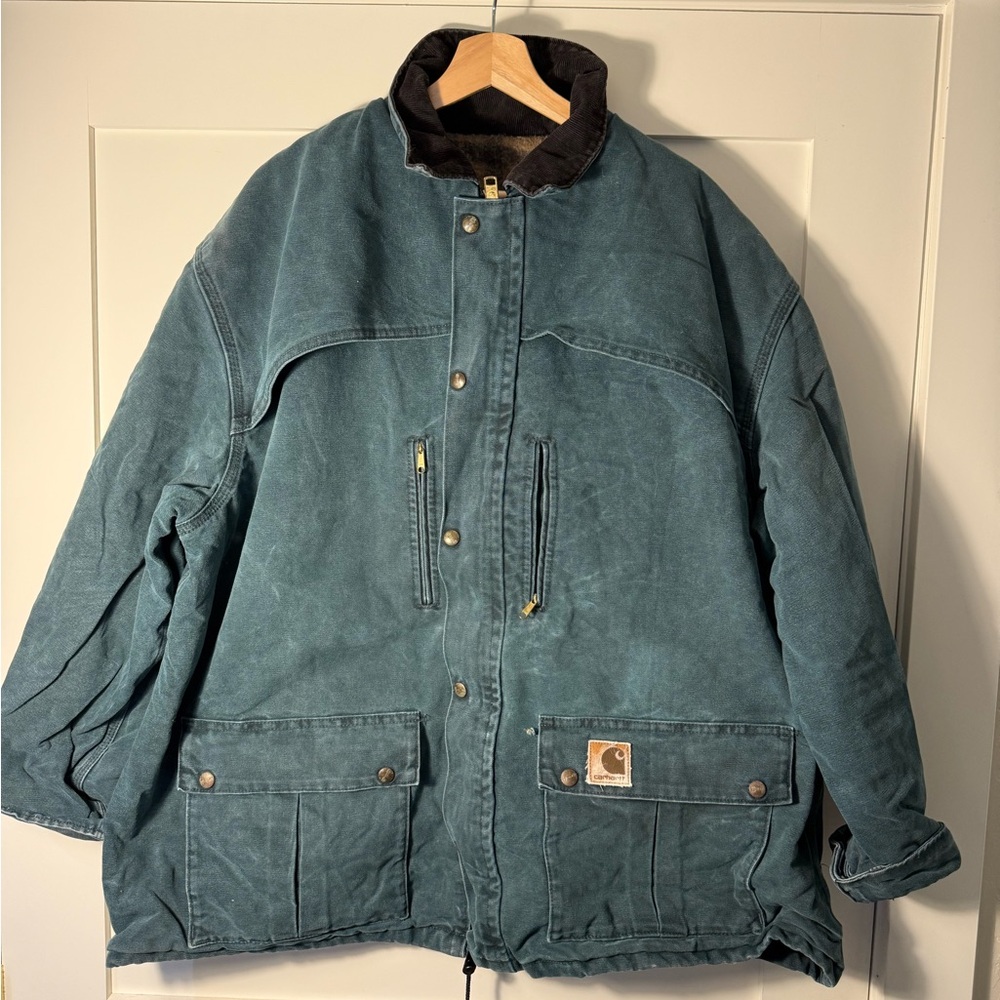 Carhartt Men's Green Chore Coat